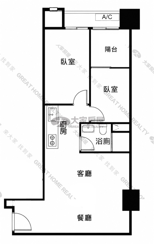 ㇮;獨賣丹佛花都次頂樓2房車位房屋室內格局與周邊環境