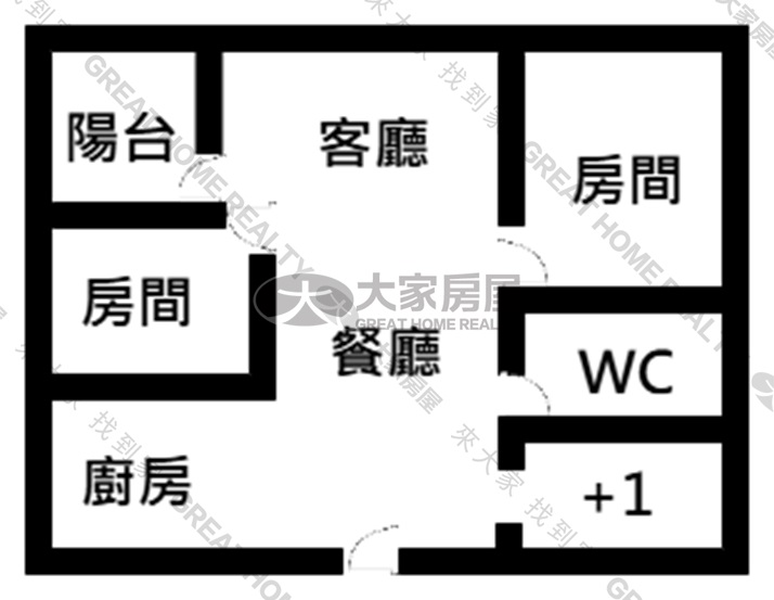 湖口西區甜蜜2+1房美廈房屋室內格局與周邊環境