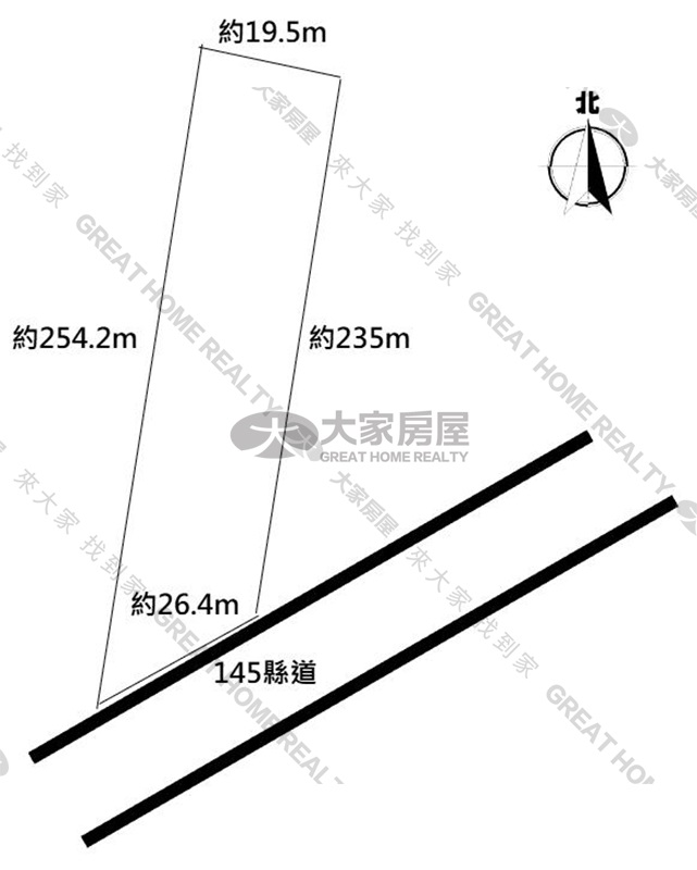土庫145縣道旁5.14分農地房屋室內格局與周邊環境