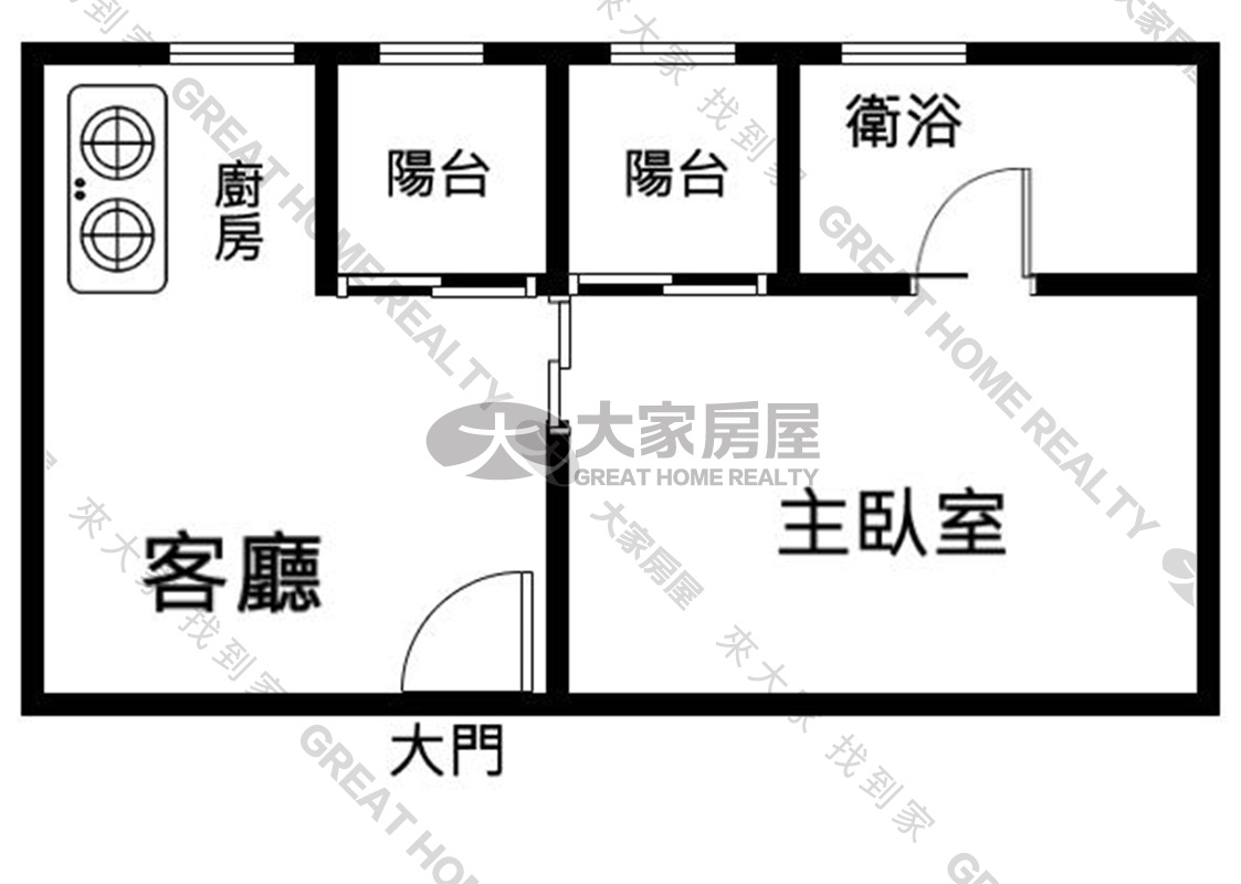 虎尾高鐵旁輕裝套房房屋室內格局與周邊環境