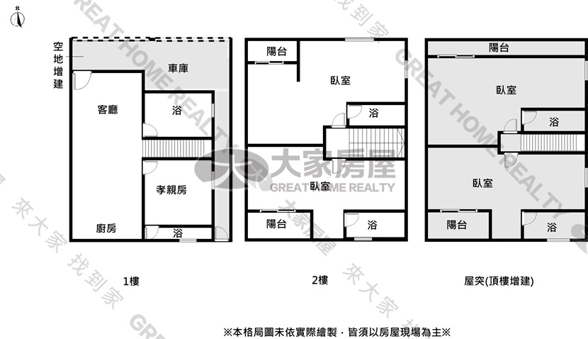 鄰商60大面寬整新車墅房屋室內格局與周邊環境
