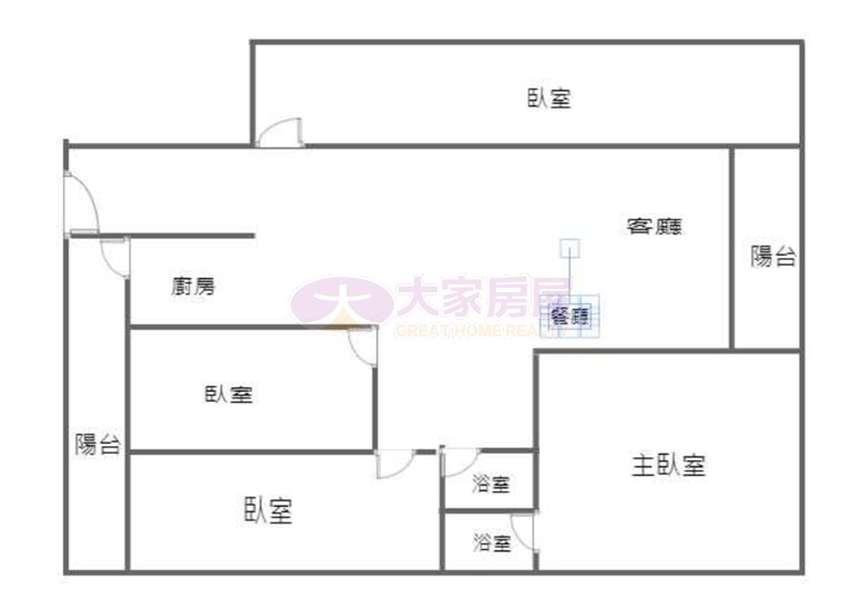 高雄市左營區民族一路969號1房屋室內格局與周邊環境