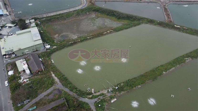 北門渡子頭魚塭(一)房屋室內格局與周邊環境