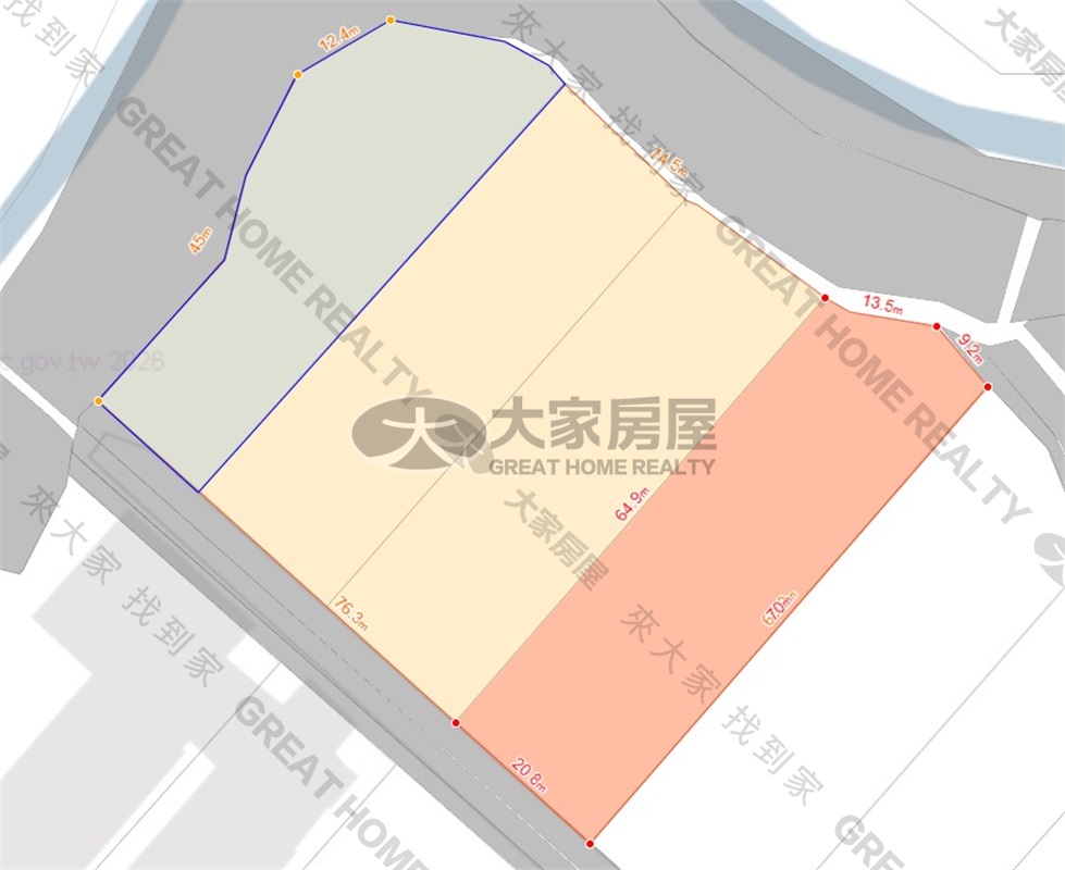 許秀才大排旁千坪農地房屋室內格局與周邊環境